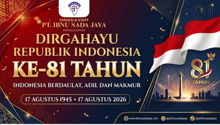 Direksi Staff Dan Segenap Jajaran PT Ibnu Sada Jaya Mengucapkan