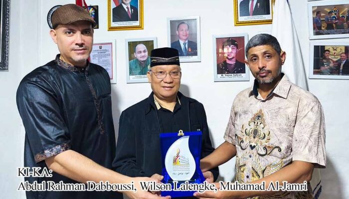 Merajut Silaturahmi, Memperkokoh Ukhuwah: Presiden Komunitas Yaman Kunjungi Ketum PPWI