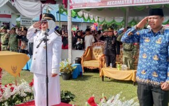 Upacara Memperingati HUT RI ke 81 Tahun 2026 Kecamatan Bandar Masilam Sukses Dilaksanakan