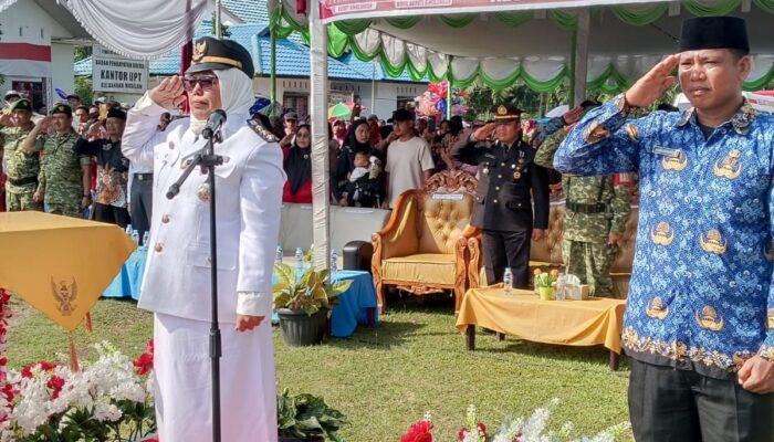 Upacara Memperingati HUT RI ke 81 Tahun 2026 Kecamatan Bandar Masilam Sukses Dilaksanakan