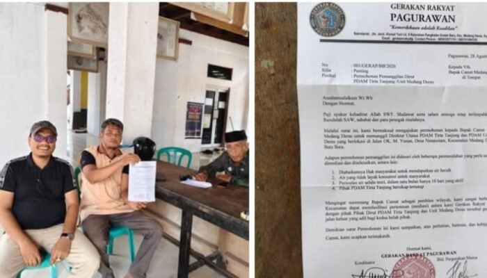 Demo GRAP Batal, Warga Pagurawan Minta Dirut PDAM Tirta Tanjung Dipanggil Camat