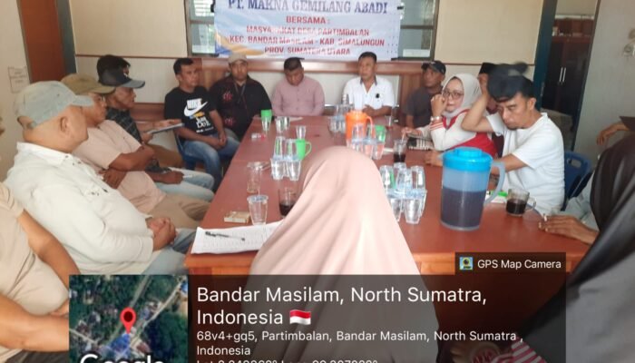 PT Makna Gemilang Abadi Gelar Sosialisasi Terkait Permohonan Perizinan Galian C Jenis Tanah Urug