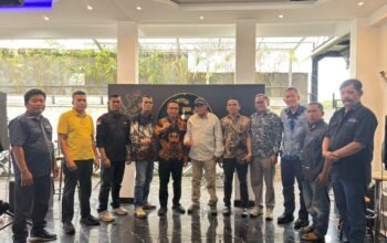 Dirut PT Indonesia Aluminium Aloy Kuala Tanjung Ricky Gunawan Silaturahmi Bersama Insan Pers