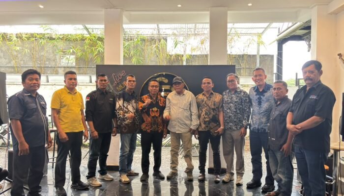 Dirut PT Indonesia Aluminium Aloy Kuala Tanjung Ricky Gunawan Silaturahmi Bersama Insan Pers